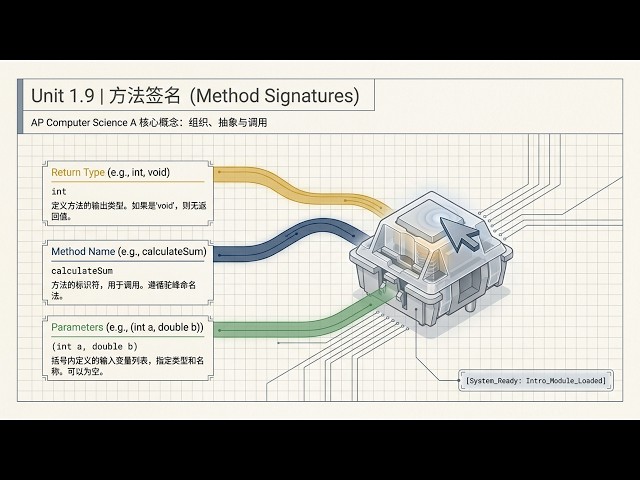 AP CSA Unit 1 9 方法签名（Method Signatures）