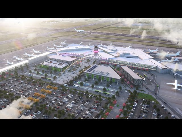 Christchurch Airport 2040 Cut down