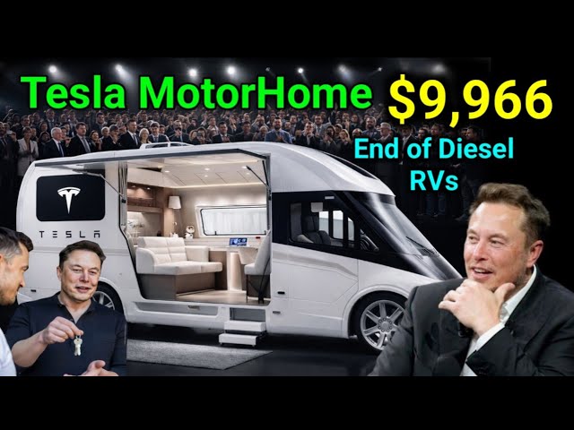 Tesla Motorhome 2026: A $9,966 Electric RV? Here’s the Reality! USA Tech