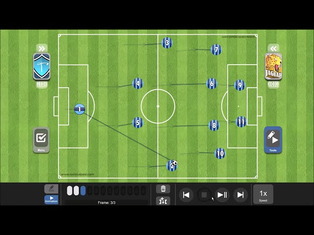 Tutorial Rápido de TacticalPad - Selección múltiple y manipulación (ejemplo animación con jugadores)