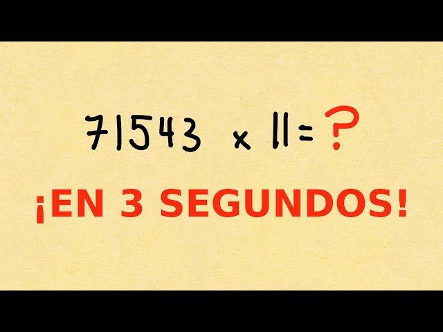 😱 SUPER TRICK to MULTIPLY *ANY NUMBER* by 11 | Tips for the entrance exam 🥇