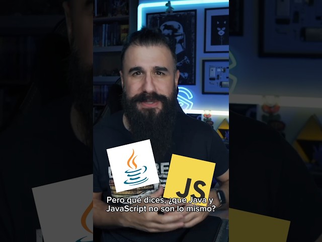 What do you mean JAVA and JAVASCRIPT are not the same thing?