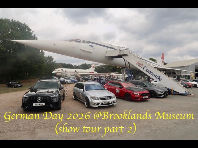 German Day 2026 at Brooklands Museum (show tour part 2)