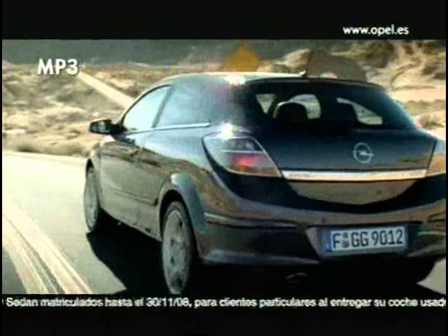 Anuncios Opel Septiembre 2006 - Junio 2012