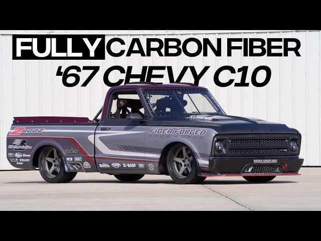 850HP All Carbon Fiber Monocoque Chevy C10 Race Truck with Sequential Transmission