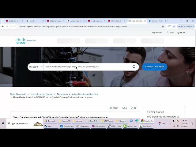 031 Switch IOS Recovery