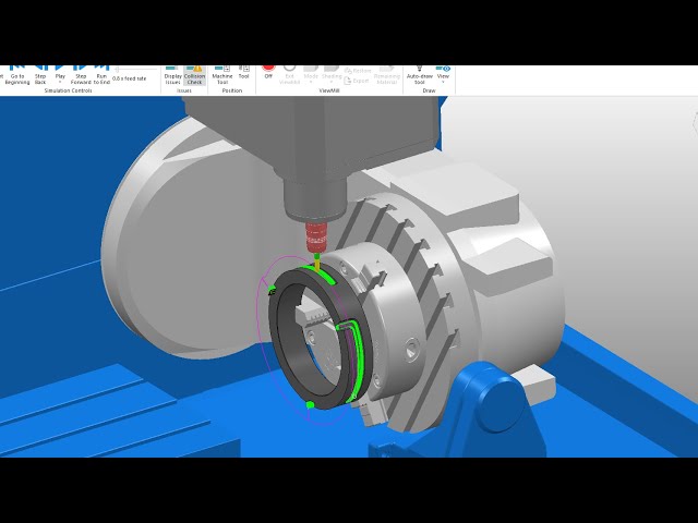 PowerMill 4-Axis Toolpath (Part 4) | Profile Finishing