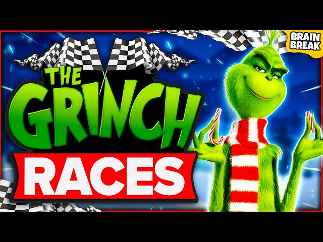 Grinch Races! | Winter Brain Break | Winter Games For Kids | Just Dance | GoNoodle