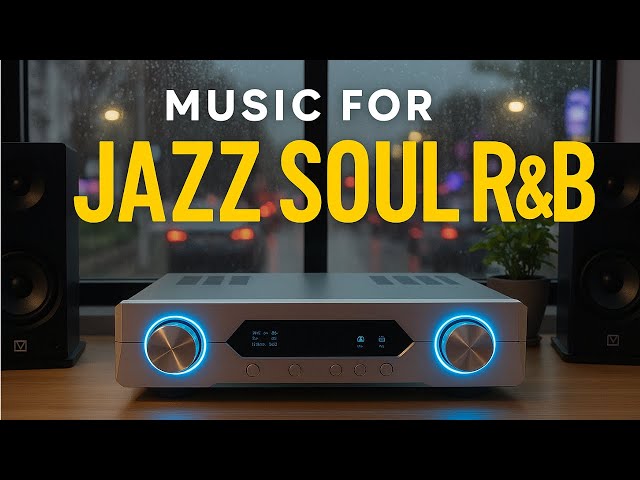 🎷 Smooth Jazz & Soulful R&B | Cozy All-Day Listening & Relaxation