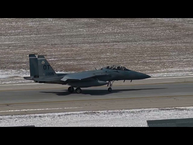 F-15 EX Eagle II performs Unrestricted Climb