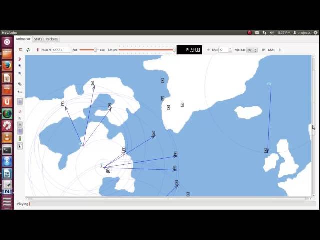 ns3 simulation (cellular network)