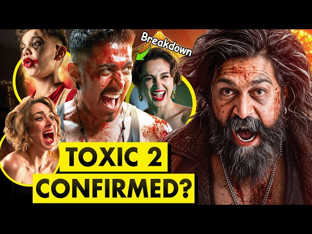 TOXIC Trailer Breakdown: You Missed THESE Hidden Details !😱
