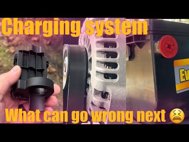 06 gm battery control module, alternator and battery