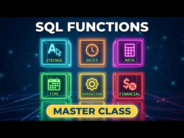 Stop Struggling with SQL Functions: The Complete Guide