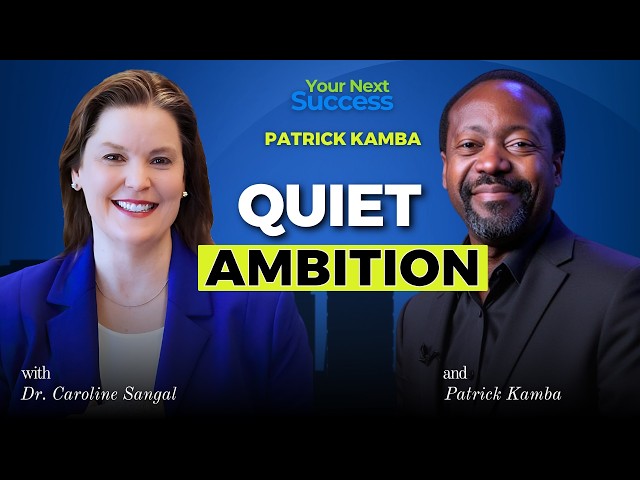 Patrick Kamba: Quiet Ambition