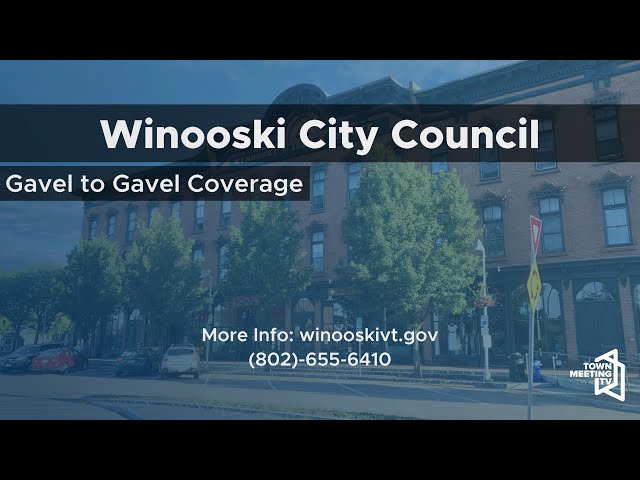 Winooski City Council - 1/20/2026