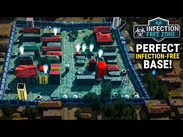 Building an Impenetrable Fortress with 300+ Citizens in Infection Free Zone