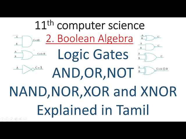 11th  computer science  logic gates