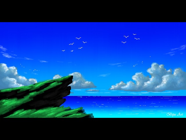How to  Draw in Ms Paint | Ms Paint Drawing | paint in computer | Beautiful Scenery Drawing in Paint