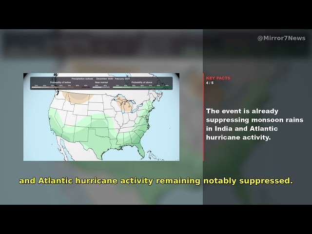 Met Office Reveals Super El Nino Could Be Strongest In 1,000 Years