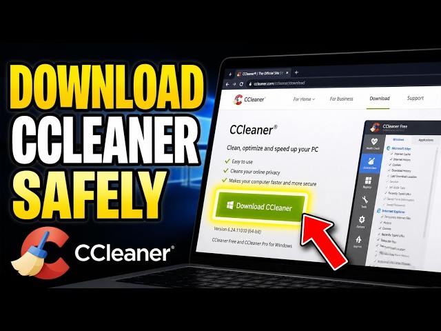 How to download CCleaner safely on Windows - Beginner Guide