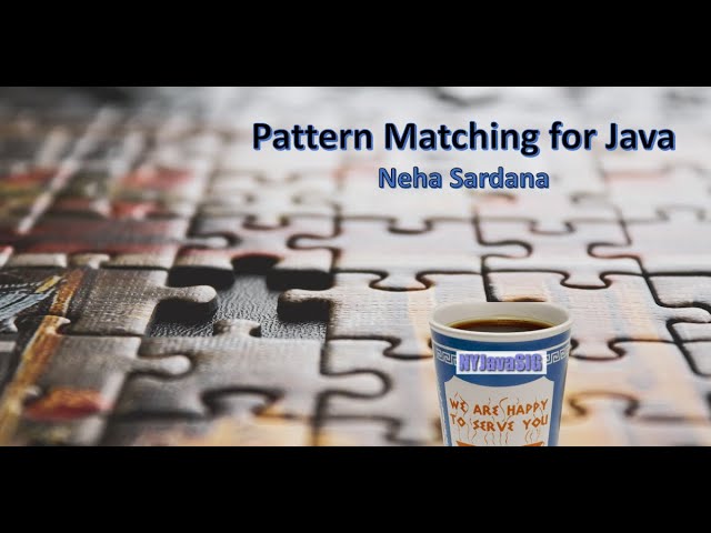 Pattern Matching for Java