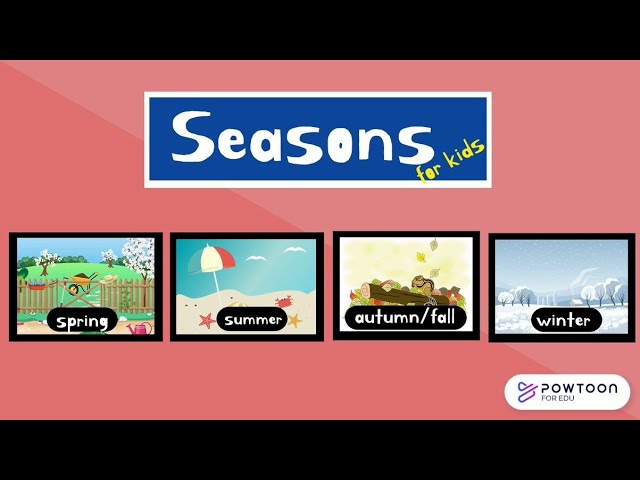 Seasons for Kids