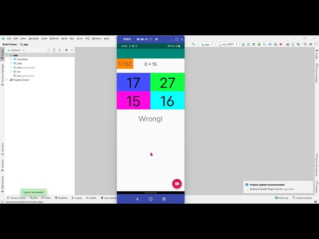 Free Android Project with Source Code | Free Final Year Project | Brain Trainer
