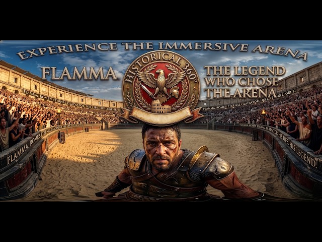The Gladiator Who Refused Freedom 4 Times: The Legend of Flamma (360° VR)
