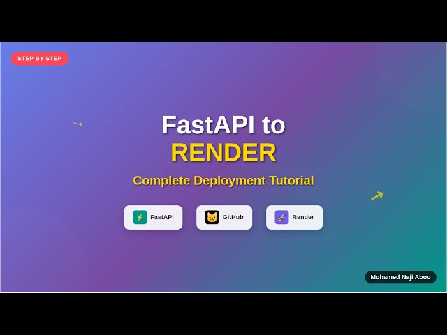 Deploy FastAPI to Render for FREE | Complete Tutorial with GitHub Integration