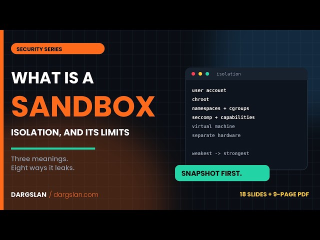 Dargslan What Is A Sandbox