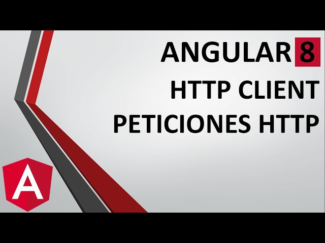 6-5 - Introducción al HttpClient - Programando en Angular 8