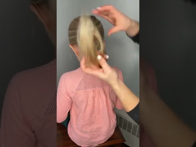 BUTTERFLY BUN HAIR TUTORIAL