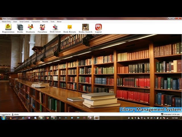 Library management system project in vb.net | Final Year Projects | Library Management System