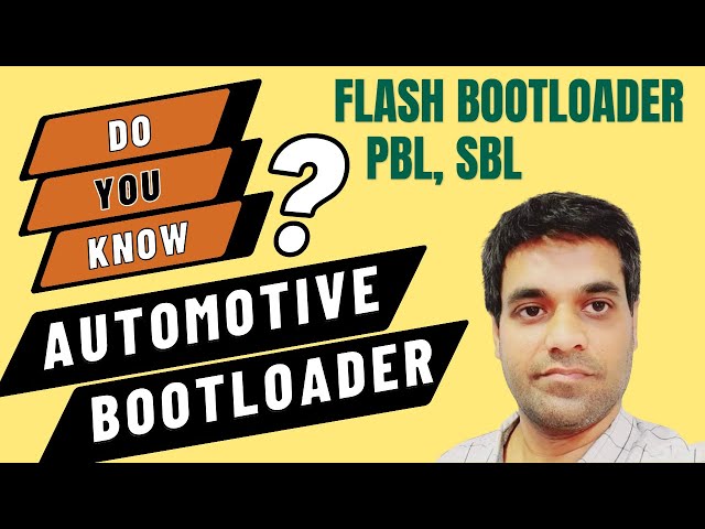 Automotive Bootloader | Primary Secondary Bootloader | Flashing | Reprogramming | Application Jump