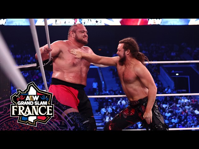 Samoa Joe vs "Jungle" Jack Perry - Clockwork Carnage Qualifying Match | AEW Grand Slam: France