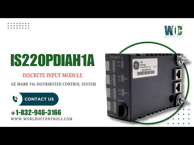 GE IS220PDIAH1A - DISCRETE INPUT MODULE