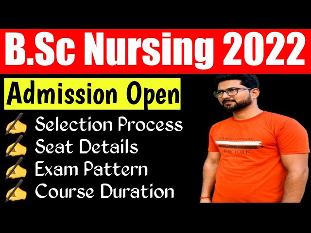 How to Get Admission in B.Sc Nursing Course in 2022 || B.Sc Nursing Course  Admission 2022