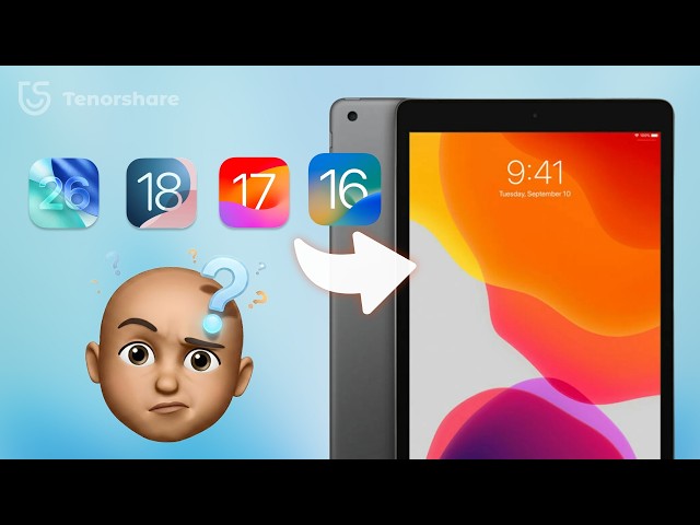 How to Update Old iPad to iOS 16/17 in 2026？
