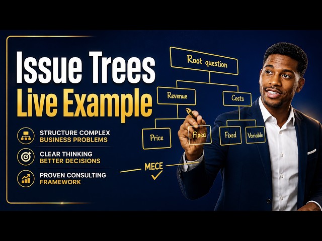Issue Trees Explained: How to Structure Any MBB Case Interview (Ex-McKinsey)