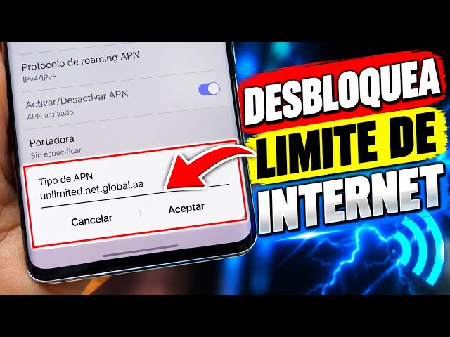 Remove internet limits