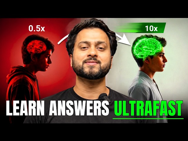 Ab Answers kabhi nahi bhul paoge - By Shubham Jha