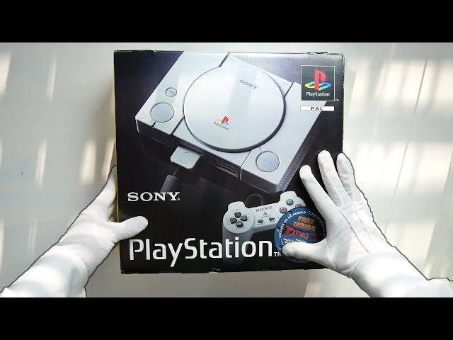 PS1 UNBOXING! Original Sony PlayStation Console (Launch Model) SCPH-1002 "PSX"
