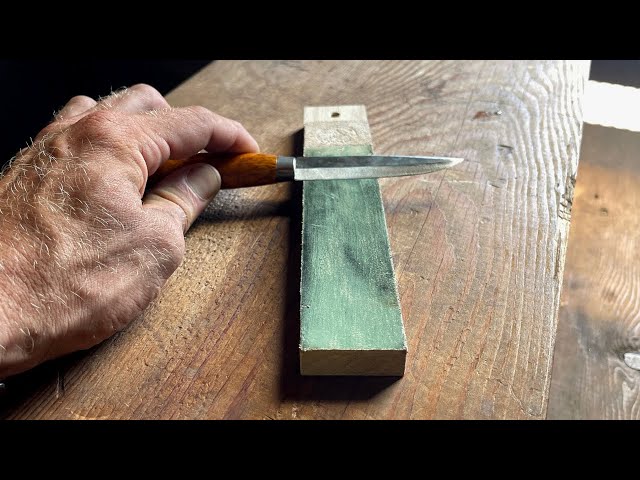 Why your knife gets dull after you strop! Learn to strop the Coalcracker Way!