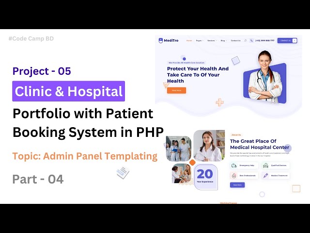 Create a PROFESSIONAL HTML Template for Your PHP Project in 2025!  #phpproject