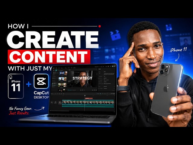 My "Zero Budget" System for High Quality Content | iPhone + CapCut