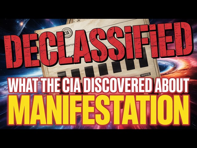 DECLASSIFIED: What The CIA Discovered About Manifestation