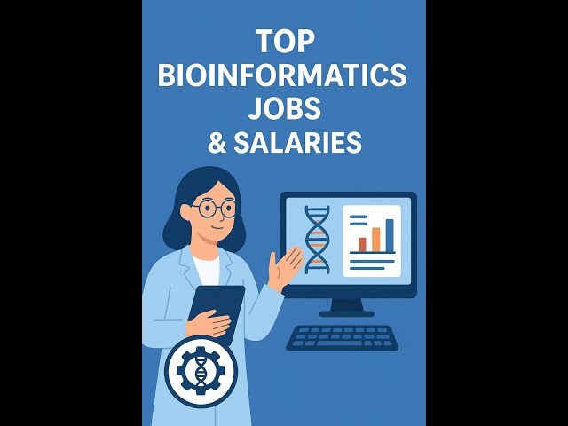 Top Bioinformatics Jobs & Salaries #video #india #clinic #viral #bioinformatics #medical #jobs