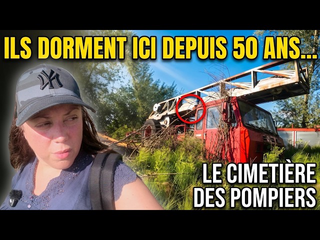 La nature a tout avalé — camions, bus, Renaults... le cimetière fantôme