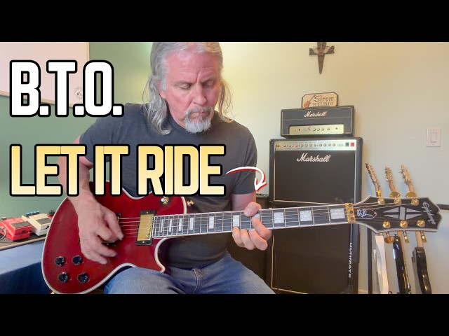 Let It Ride by Bachman Turner Overdrive #guitarlesson
